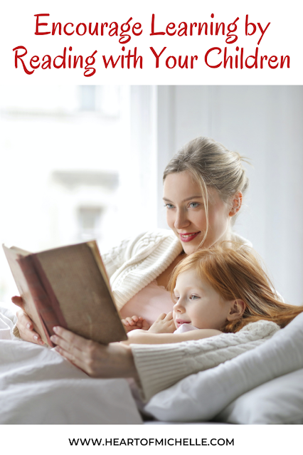 Encourage Learning by Reading with Your Children mother reading to child
