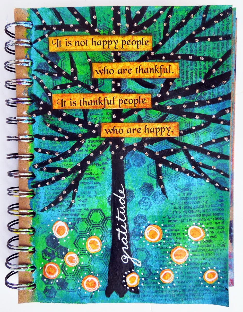 Inky Dinky Doodle WOIW Gratefulness Tree Of Gratitude