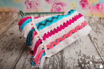A Zig and A Zag Afghan by Crafting Friends Designs