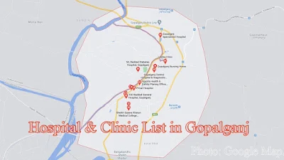 Hospital & Clinic List in Gopalganj