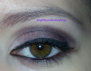 Purple and plum eye look done using the Urban Decay Smoked Palette and theBalm's Meet Matt(e) Palette.