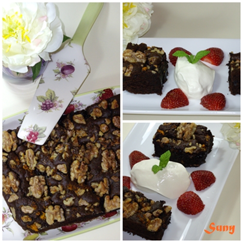 BROWNIE DE CHOCOLATE de Jamie Oliver Olivas en la cocina