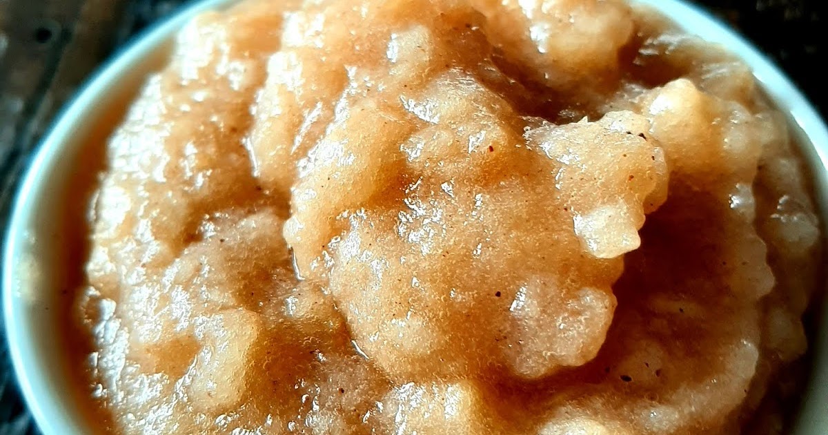 Ma compote de pommes classique (mijoteuse)