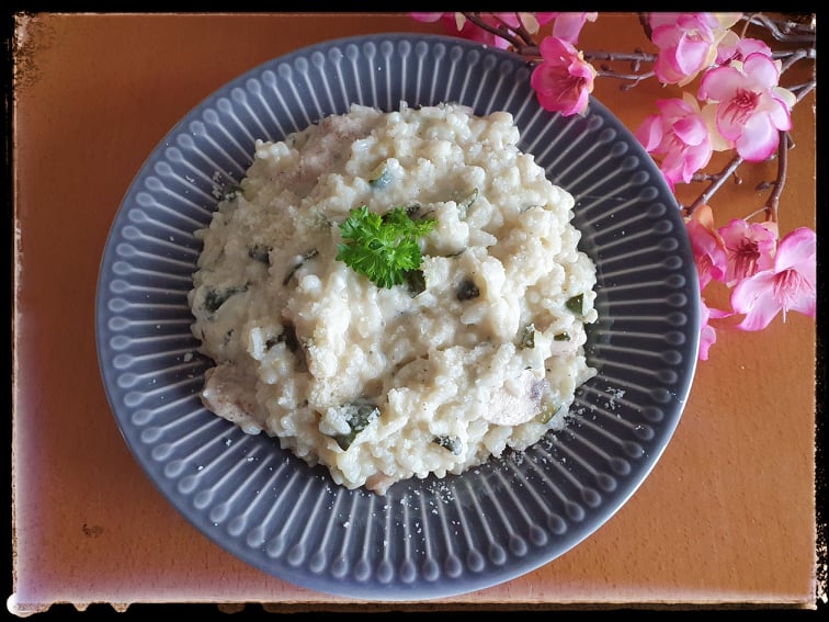 Risotto z kurczakiem i cukinią