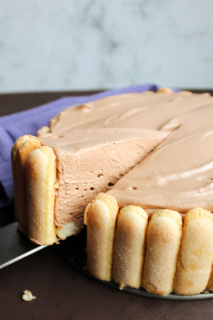 No Bake Mocha Cheesecake-image