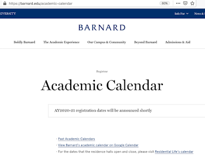 Barnard College Senior Year Blog: Never Miss A Deadline!: Add The Barnard  Academic Calendar To Your Gbear Calendar With One Click!