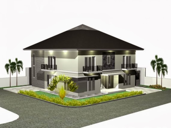 Gambar Bentuk Atap  Rumah  AreaRumah com
