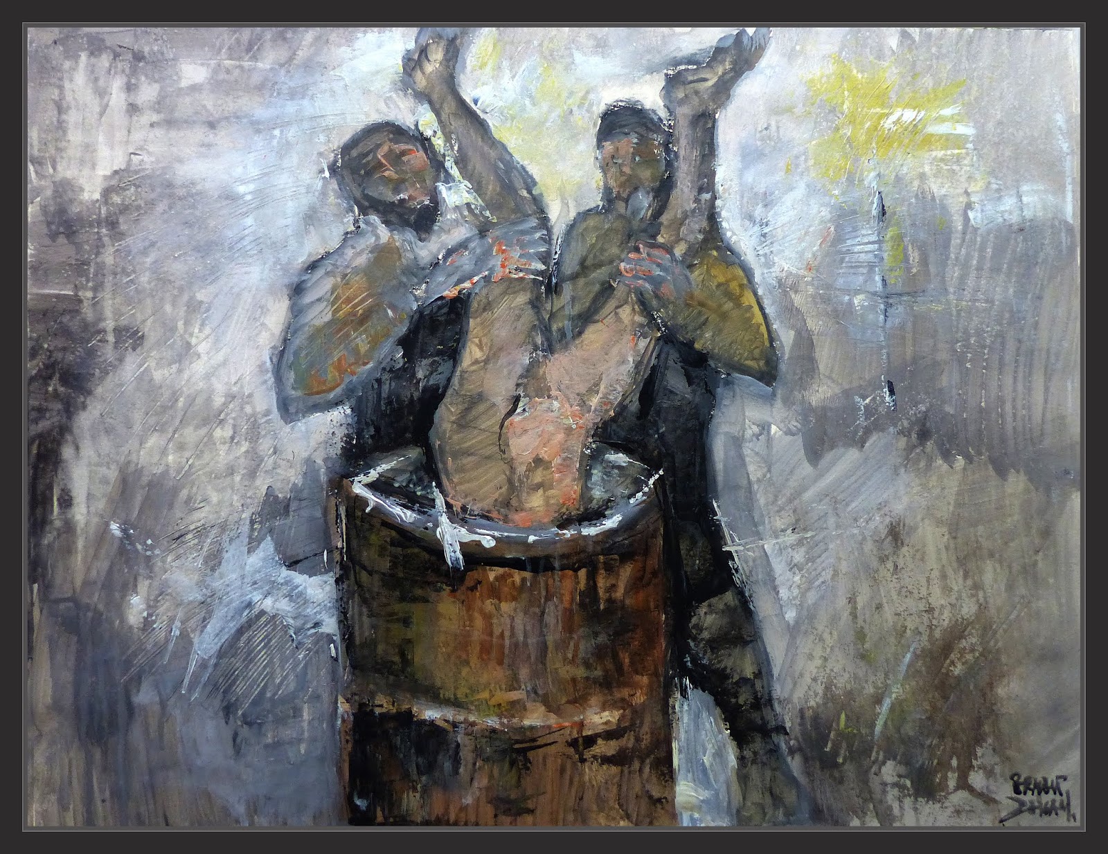 Ernest Descals.Artista Pintor TORTURASARGENTINATORTURADORESARTE