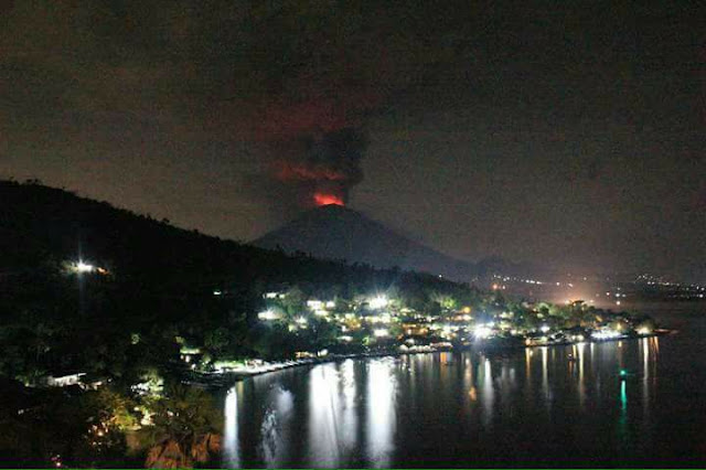 Erupsi Gunung Agung November 2017