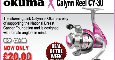 Deal of the Week - Okuma Calynn CY-30 Spinning Reel