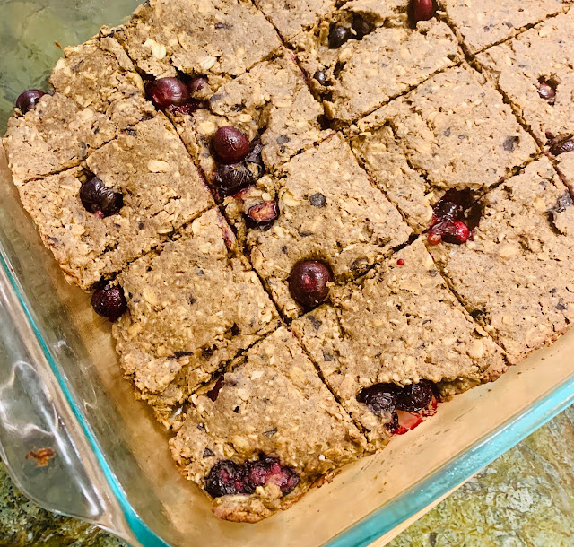 Amy Caine Fitness Blueberry Protein Bars