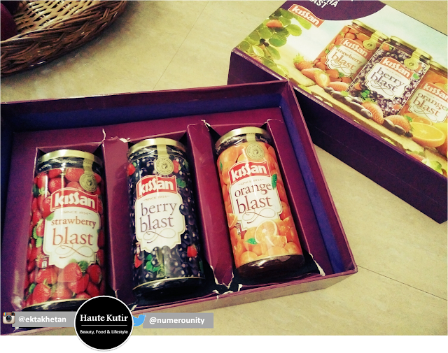 How to Eat The New Fruit Blast Jams by Kissan Haute Kutir
