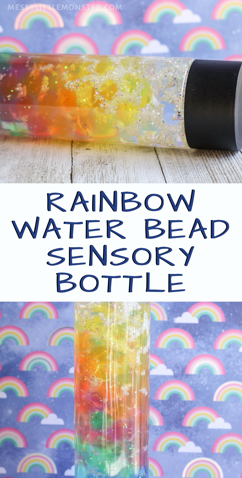 Water Bead Sensory Bottles ⋆ Parenting Chaos