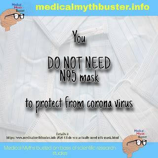 Do you need N95 mask for protection against COVID-19?