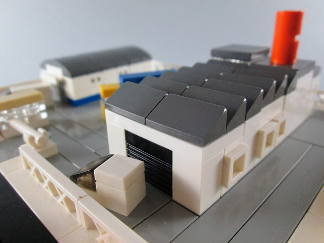 MOC LEGO Fábrica em micro escala