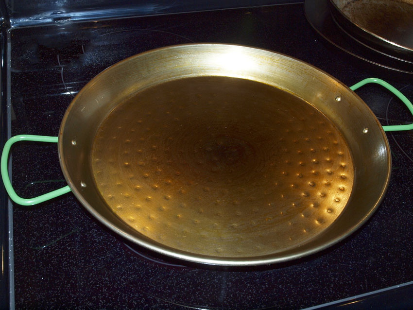 Pellet Smoker Cooking Got a new Paella Pan