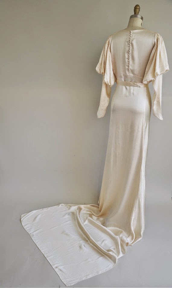Age Old Youngster: Affordable Wedding Dresses - 1930s