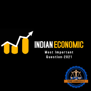 Indian Economy Most Important Question-2021