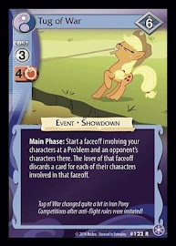 My Little Pony Tug of War The Crystal Games CCG Card