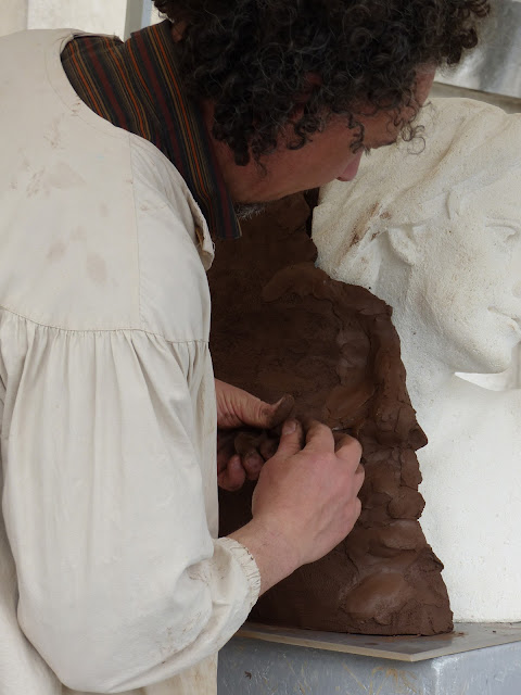 #Emmanuel Sellier#sculpteur#terre#modelage#clay modeling
