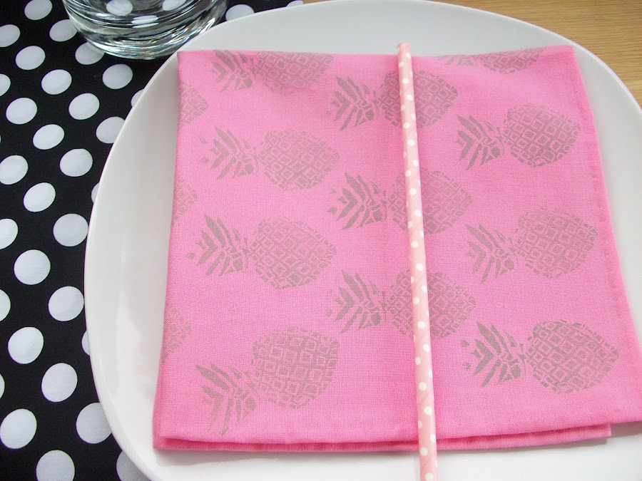 Kit para personalizar unas servilletas