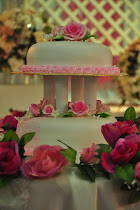 Soft fondant Wedding Cake