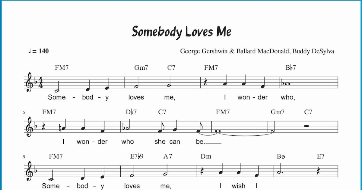 Chord Lagu Somebody Loves Me SEPUTAR MUSIK