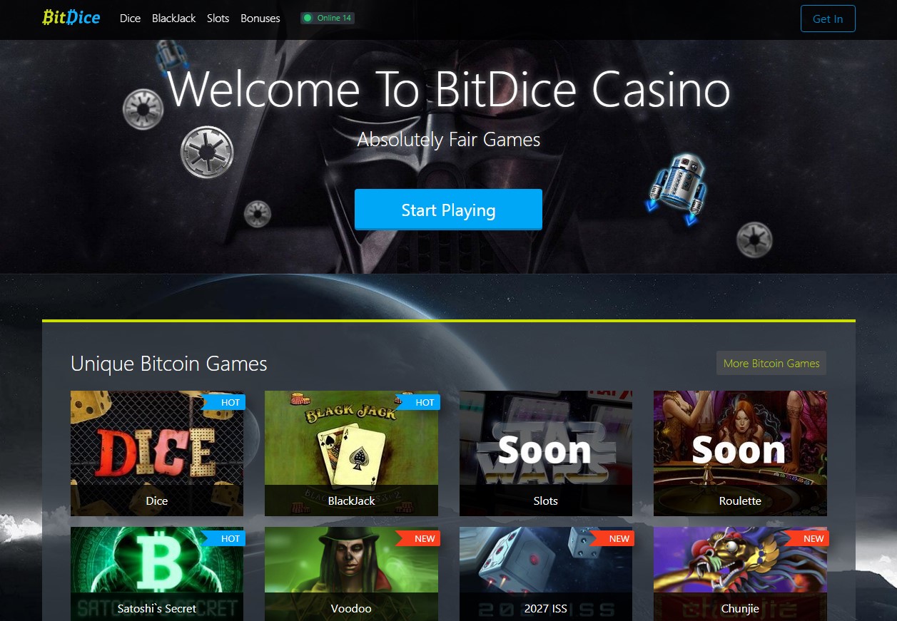 BitDice - bitcoin casino, sport betting, bitcoin dice ...