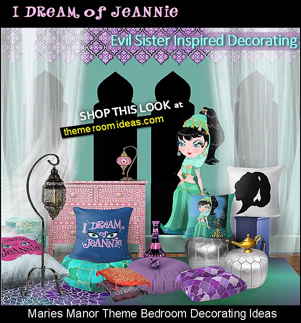 Jeannie evil sister decorating ideas moroccan decor,  I dream of jeannie bedroom ideas