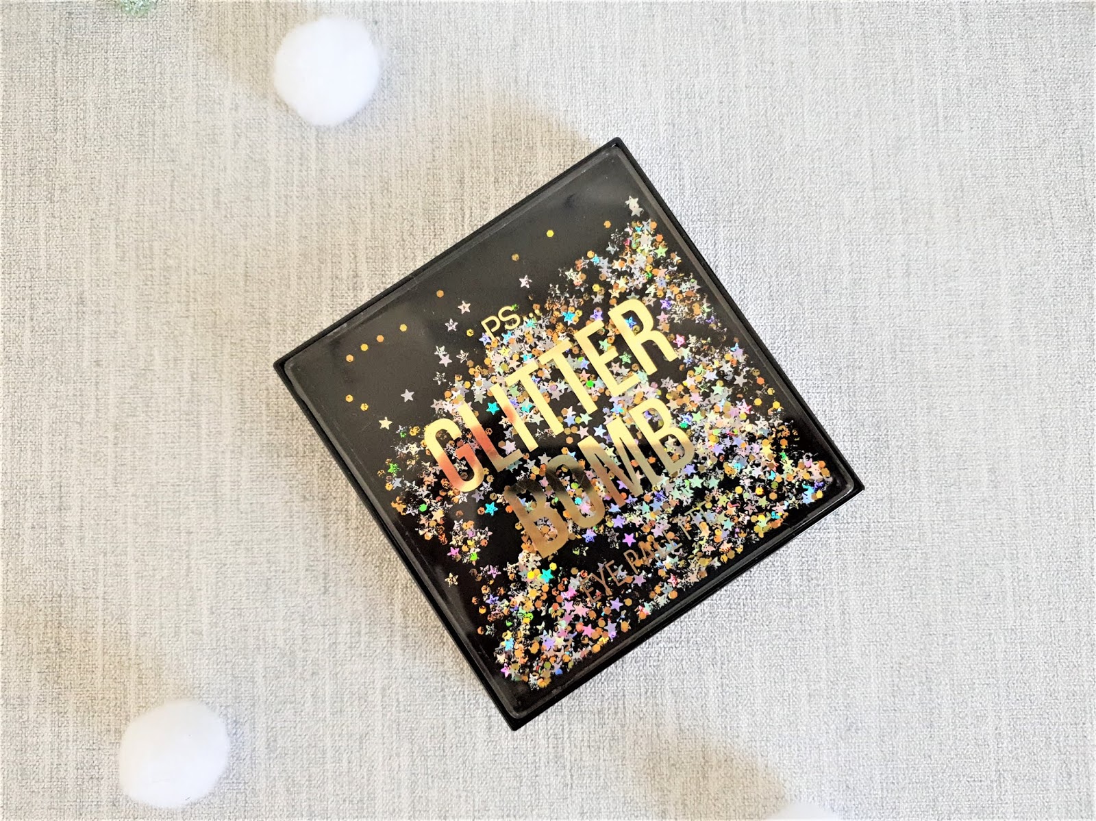 Primark Beauty Glitter Bomb Eye Palette Review + Swatches Kathryn's Loves