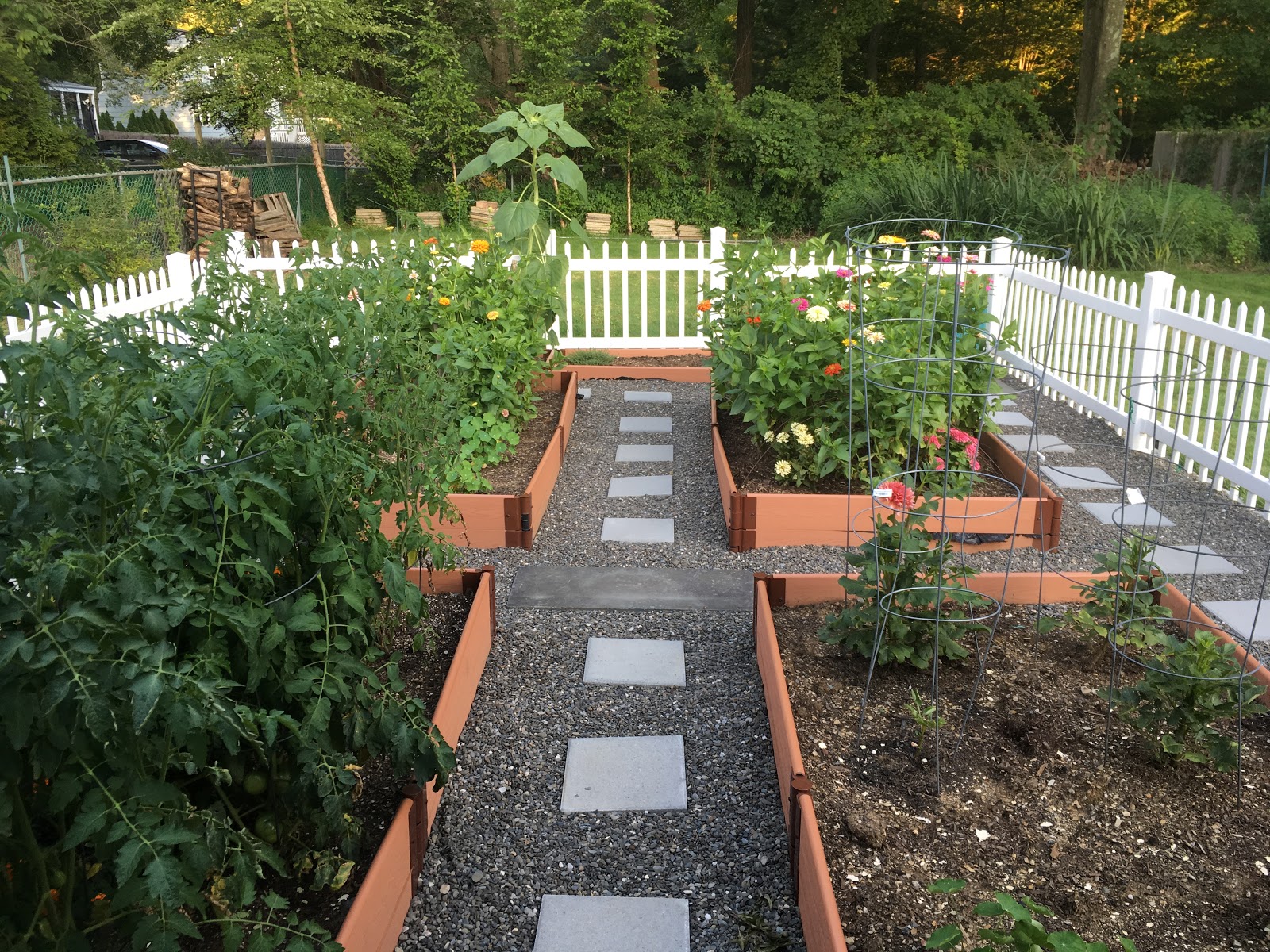 In the Little Yellow House Garden Redo Project The New Garden