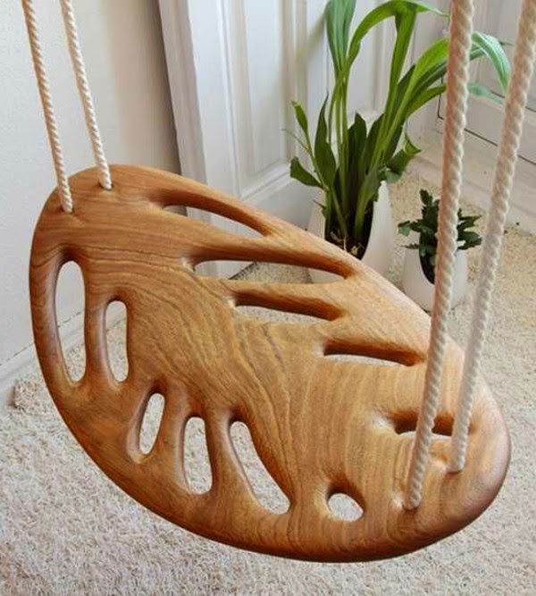 Wooden swing for indoor and outdoor use!