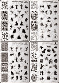 Lacquer Lockdown My Favorite Nail Art Stamping Plates For Halloween