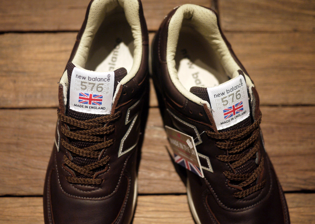 new balance 576 premium leather