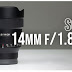 Sony Announces 14mm f/1.8 GM Lens