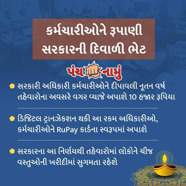Diwali package Paripatra 2020 Gujarat