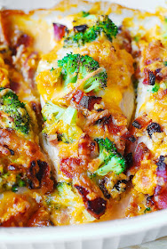 broccoli bacok chicken breasts recipe