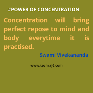 Power Of Concentration Quotes By Swami Vivekananda