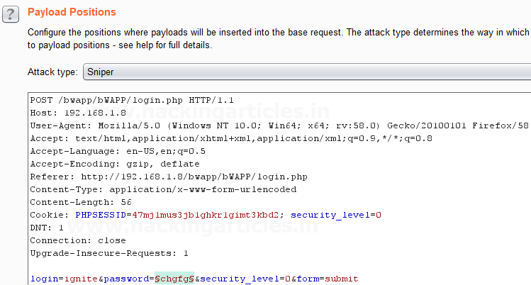 Payload Processing Rule in Burp Suite