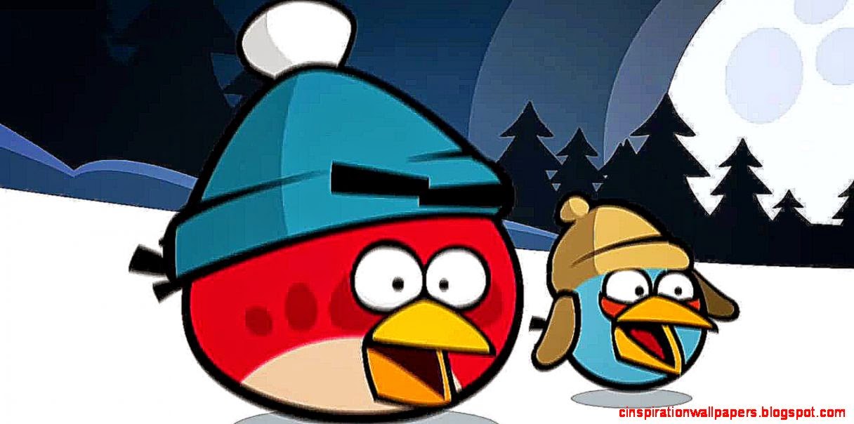 Winter Angry Birds