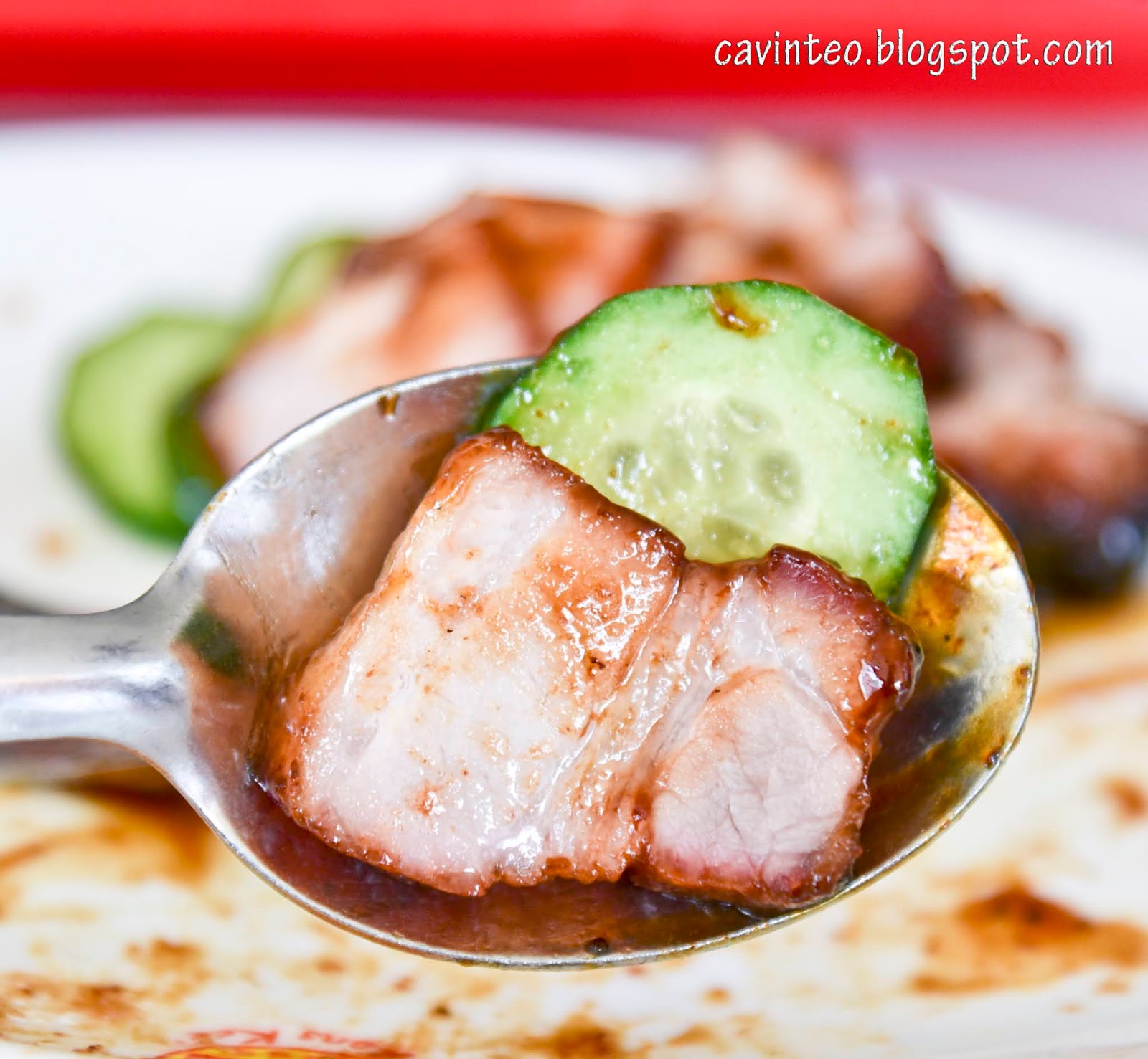 Entree Kibbles Fatty Char Siew From Rong Kee Roasted Delights Marsiling Block 166 Singapore