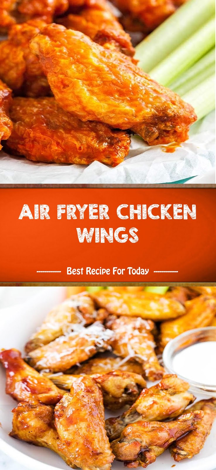 AIR FRYER CHICKEN WINGS Best Recipe of All Time