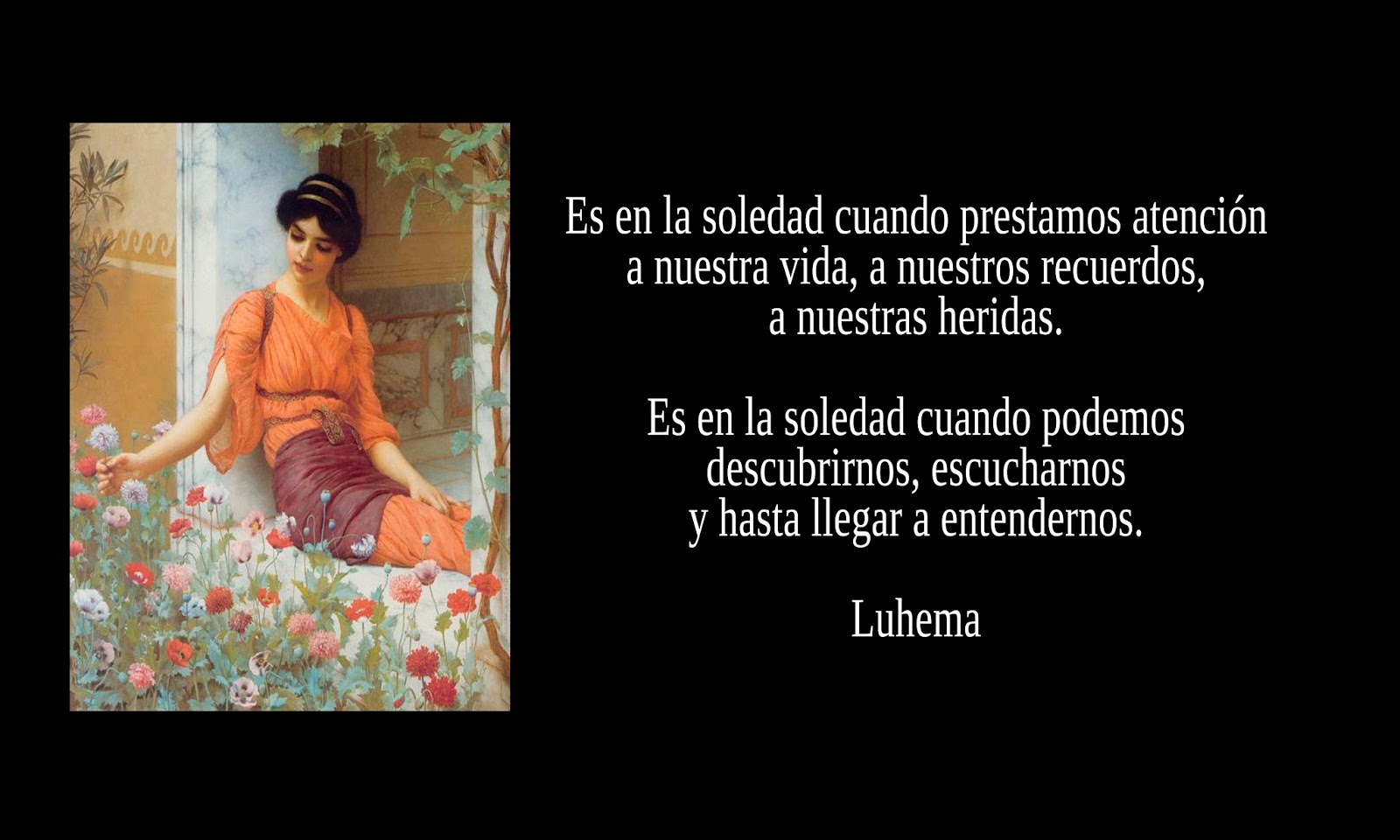 ES EN LA SOLEDAD...