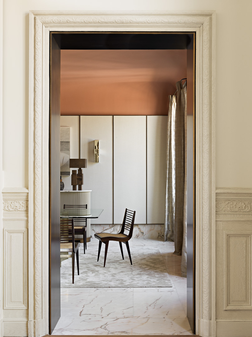 Sophisticated Parisian apartment by interior designer Rodolphe Parente