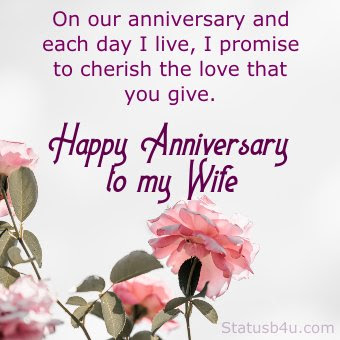 50+ Beautiful Happy Anniversary Wishes for Wife | Best Wedding ...