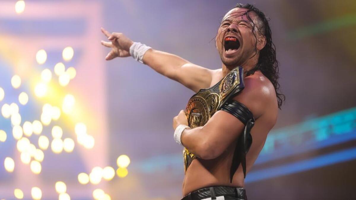 Shinsuke Nakamura assinou uma extensão de contrato com a WWE