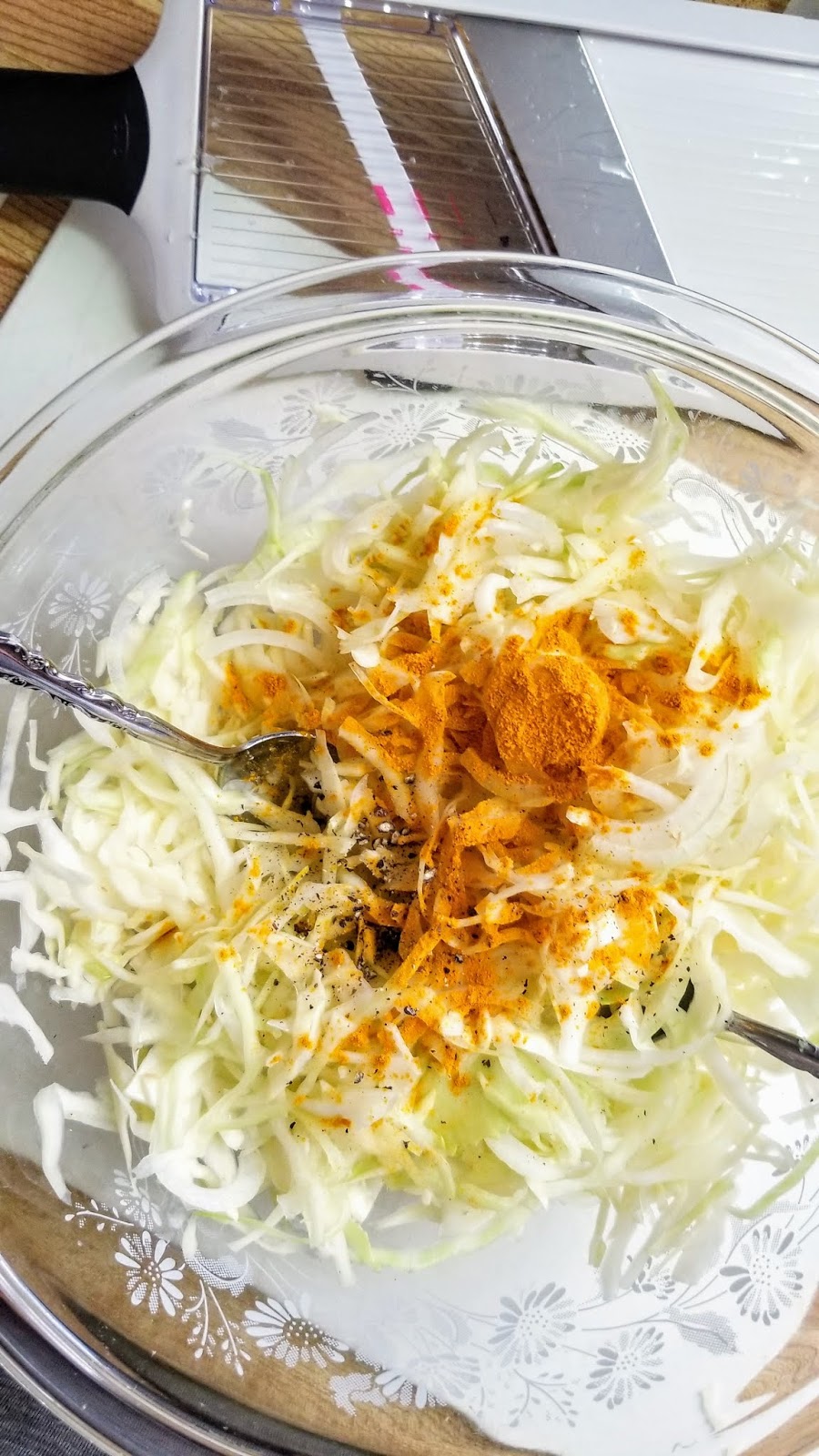 Hot and Cold Running Mom Just my Stuff Turmeric Sauerkraut