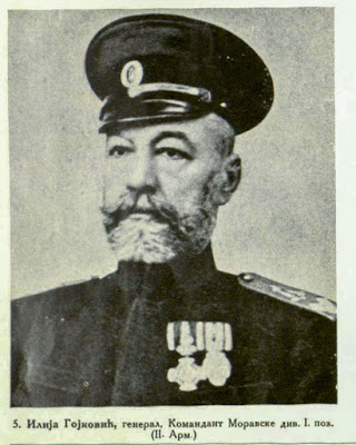 Ilija Gojković, General, Commandant of the Morava Division I (2nd Army)