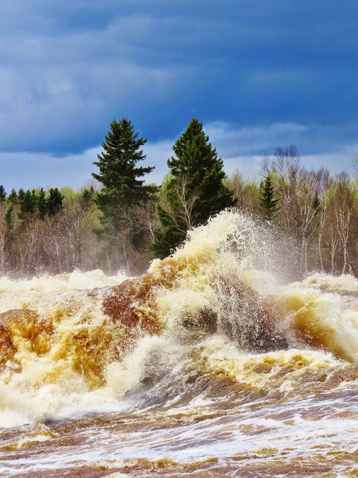 Le blogue des "Bleuets du Lac SaintJean" Crue des eaux historique au