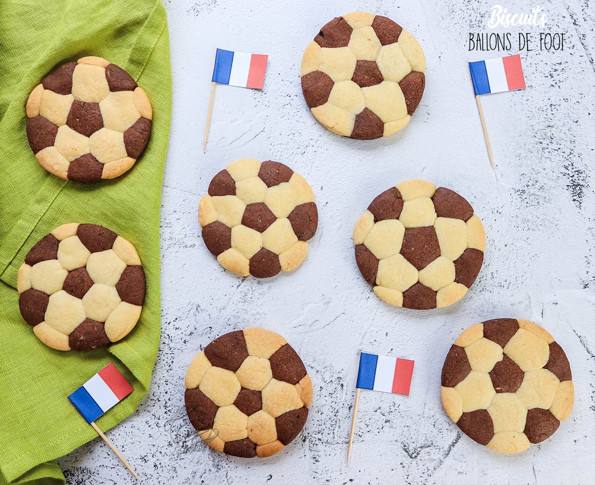 Biscuits ballons de foot : Il était une fois la pâtisserie